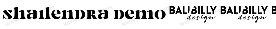 Shailendra Demo字体转换